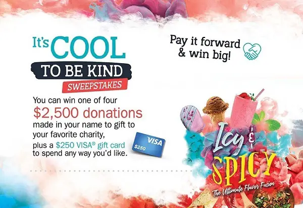 Sodexo It’s Cool To Be Kind Sweepstakes