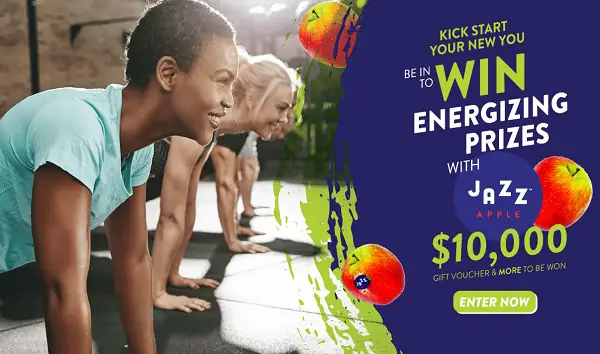 Jazz Apples Kickstart Your New You Sweepstakes