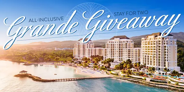 Jewel Grande Montego Bay Resort & Spa Grande Giveaway
