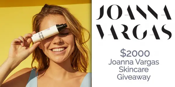 Joanna Vargas Skincare Giveaway 2020