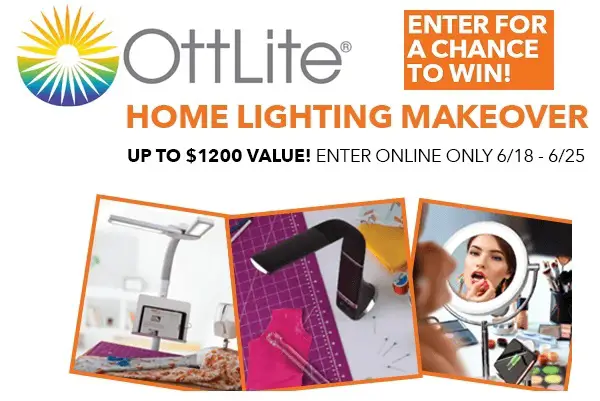 Ottlite Home Lighting Makeover Sweepstakes