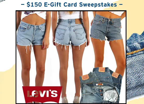 Levi’s Shorts Review Sweepstakes