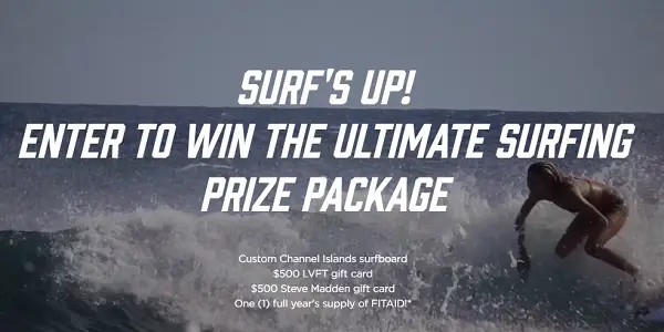 Lifeaid Surf’s Up Giveaway