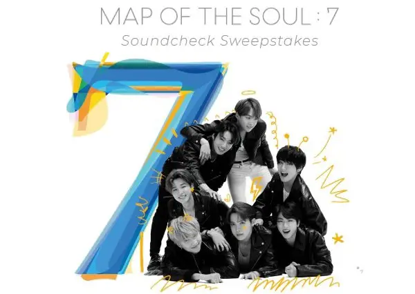 Map Of The Soul Seven Soundcheck Sweepstakes