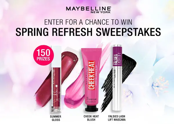 Maybelline Spring Refresh Sweepstakes