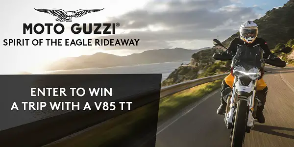 Moto Guzzi Motorcycle Road Trip Contest