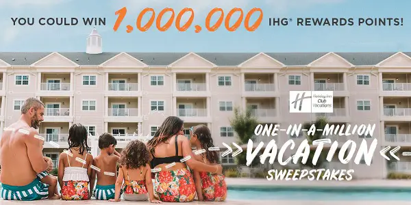 The Holiday Inn One in a Million Sweepstakes