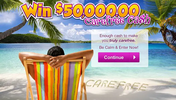 PCH $50000 CareFree Giveaway