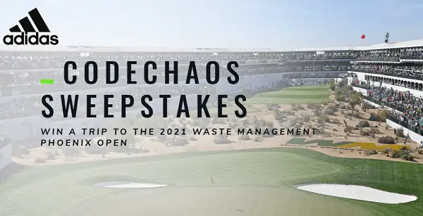 PGA Tour Superstore Adidas Codechaos Sweepstakes