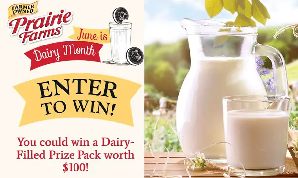 Prairie Farms Dairy Month Sweepstakes 2022