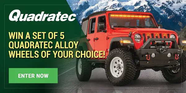 Quadratec Monthly Jeep Parts Giveaway