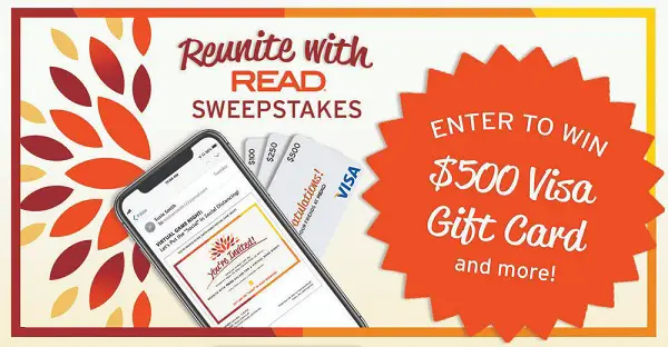 READ Virtual Game Night Sweepstakes