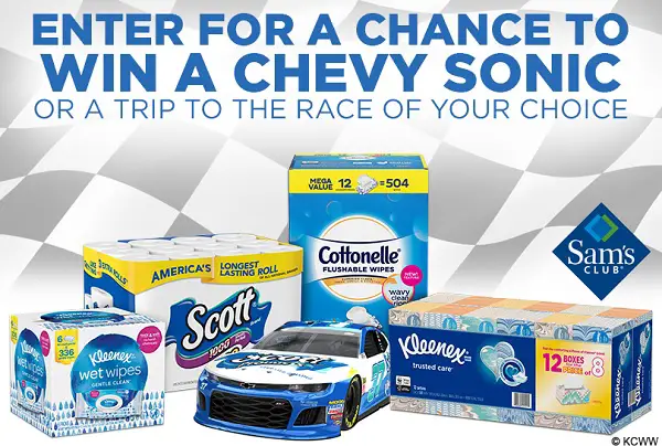 Scott Towels 2020 Chevy Sonic Sweepstakes