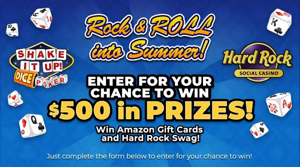 Rock and Roll into Summer Sweepstakes