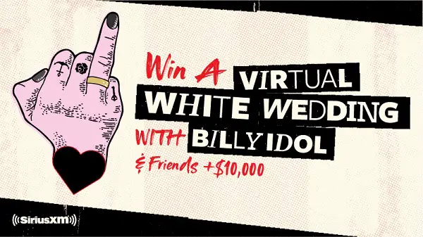 SiriusXM Virtual White Wedding Contest: Win $10000 Cash!
