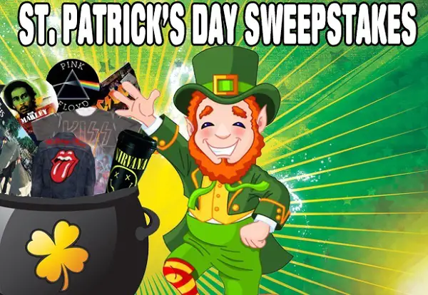 RockMerch St. Patrick's Day Sweepstakes