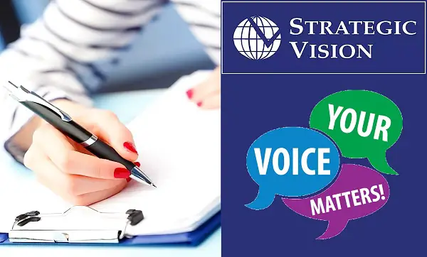 Strategic Vision Survey Sweepstakes 2021