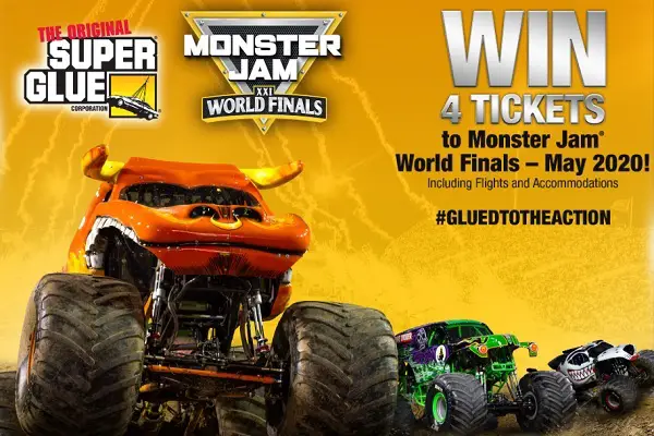 The Original Super Glue Monster Jam 2020 Sweepstakes