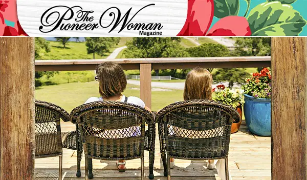 Pioneer Woman Magazine Caption Contest