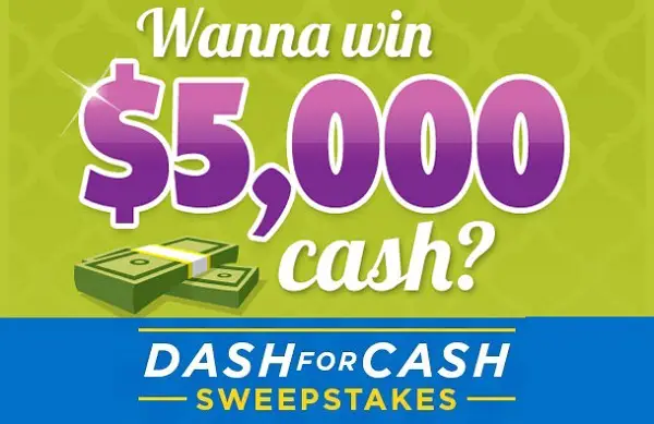 Valpak Dash for Cash Sweepstakes