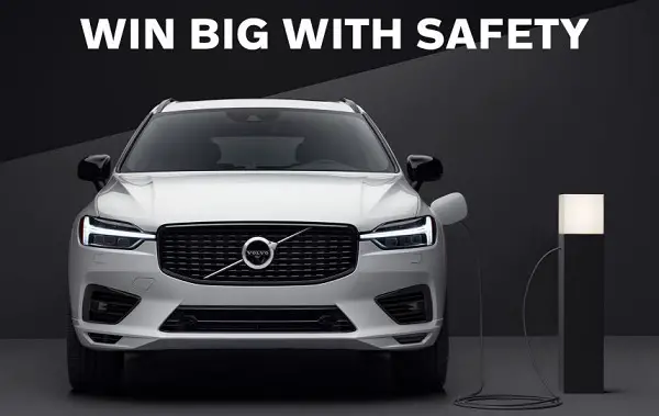 Volvo Cars Sweepstakes 2021 on Volvosafetysunday.com
