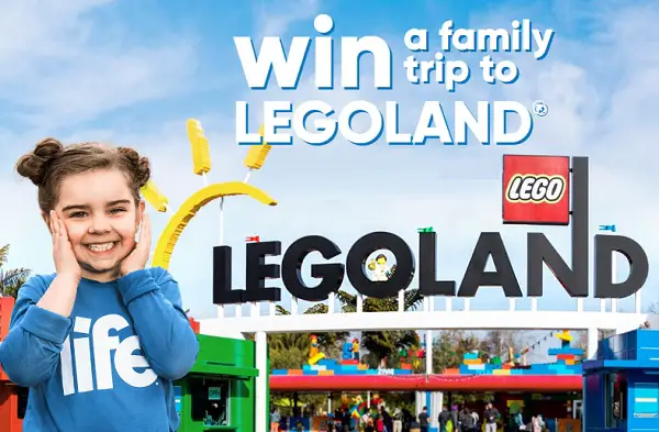 Legoland Family Trip Instant Win Game