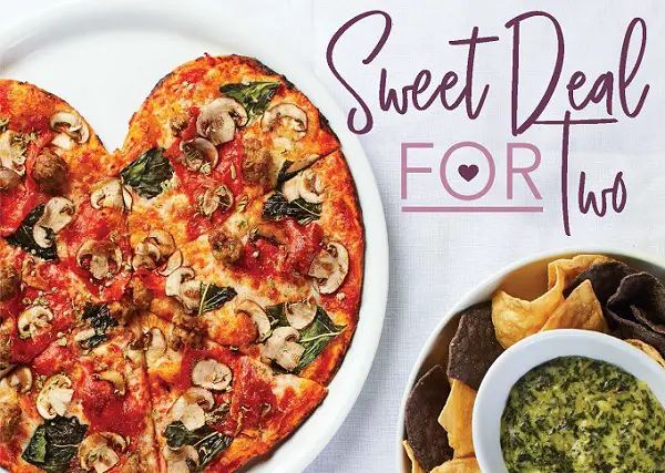 California Pizza Kitchen Valentine’s Day Sweepstakes