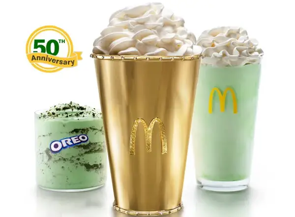 McDonald's Golden Shamrock Shake Sweepstakes