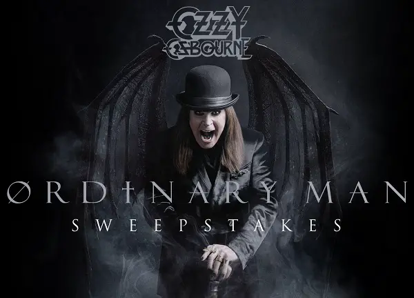 Ozzy Ordinary Man Sweepstakes