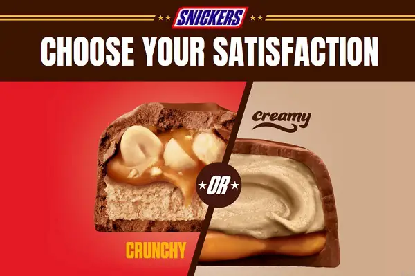Snickers Crunchy or Creamy Sweepstakes