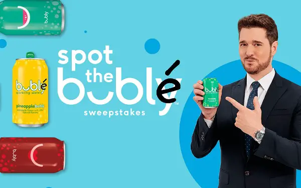 Spot The Bublé Sweepstakes