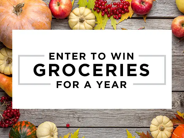 Ibotta Groceries for a Year Giveaway