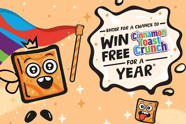 Cinnamon Toast Crunch for A Year Sweepstakes