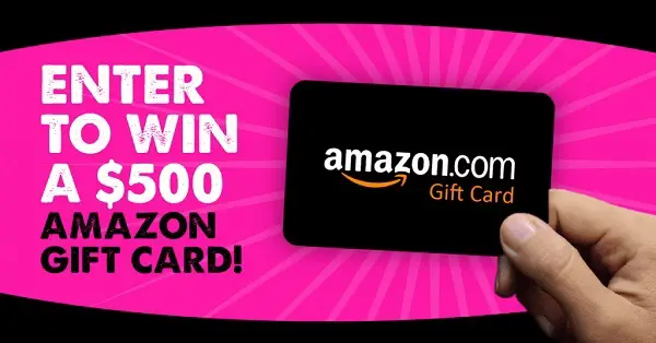 $500 Amazon Gift Card Giveaway