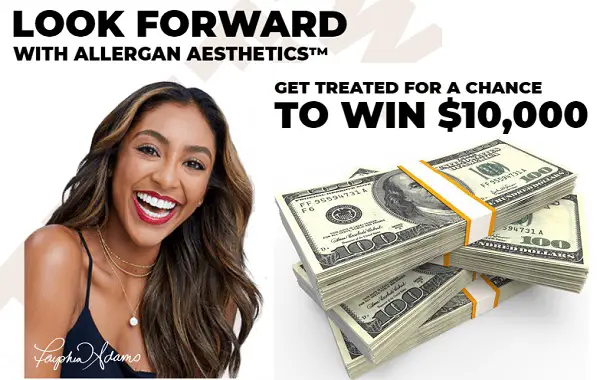 Allergan $10000 Cash Giveaway