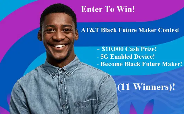 AT&T Dream in Black Contest: Win $10,000 Cash (11 Winners)