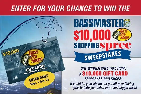 Bass Pro Shops Shopping Spree Sweepstakes 2020