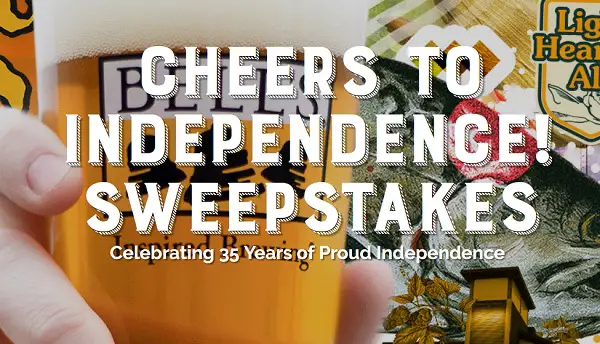 Bell's Cheers to Independence Sweepstakes (50 Winners)