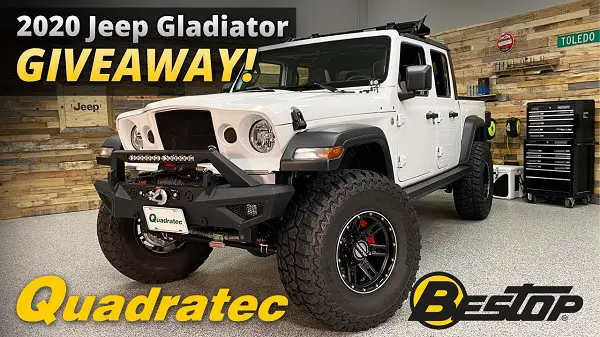 Quadratec 2020 Jeep Gladiator Giveaway