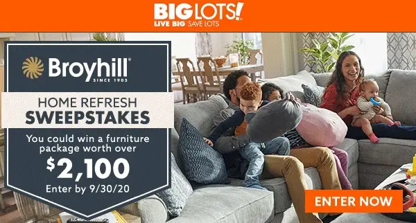 Big Lots Furniture Sweepstakes 2020