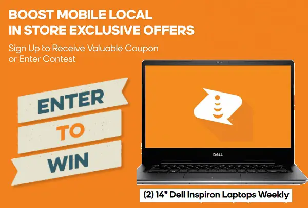 Boost Mobile Dell Laptop Giveaway 2020