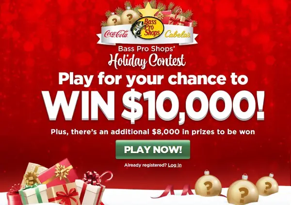 Bass Pro Shops Holiday Sweepstakes 2020