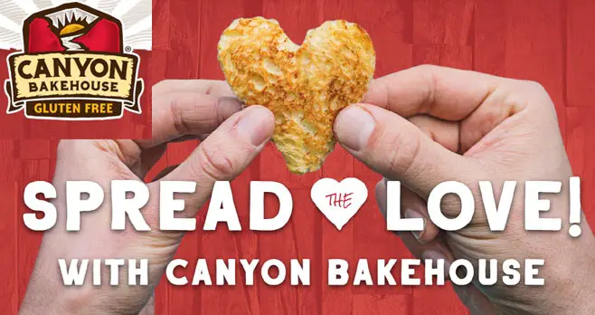 Canyon Bakehouse Spread the Love Sweepstakes (1100 Winners)