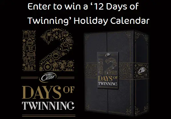 Cesar 12 Days of Twinning Sweepstakes