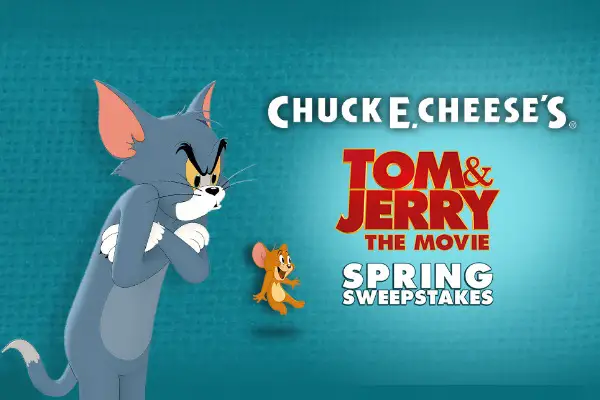 Chuck E. Cheese’s Tom & Jerry Spring Sweepstakes