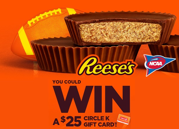 Circle K Reese’s NCAA Football Sweepstakes (500 Winners)