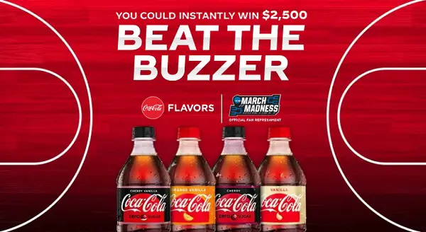 Coca Cola Beat the Buzzer Instant Win Game