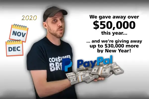 ConsumerBreak $35000 Cash Giveaways