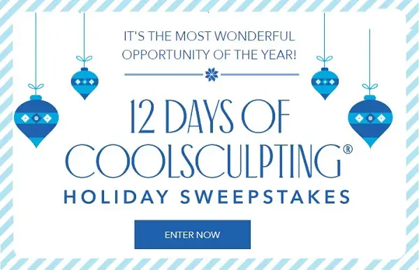 CoolSculpting 12 Days of Holiday Giveaway 2020