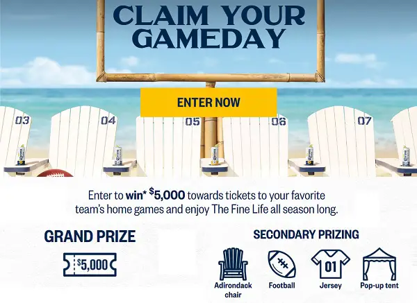 Corona Football Sweepstakes: Win $5000 Cash for Game Day or Weekly Prizes!